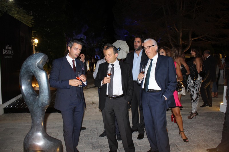 Alfred Basbous Figurative to Abstraction Exhibition 